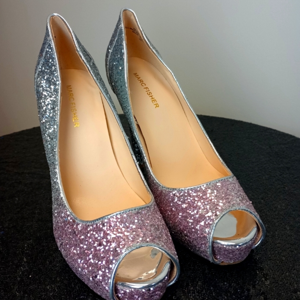 Sequin shoes